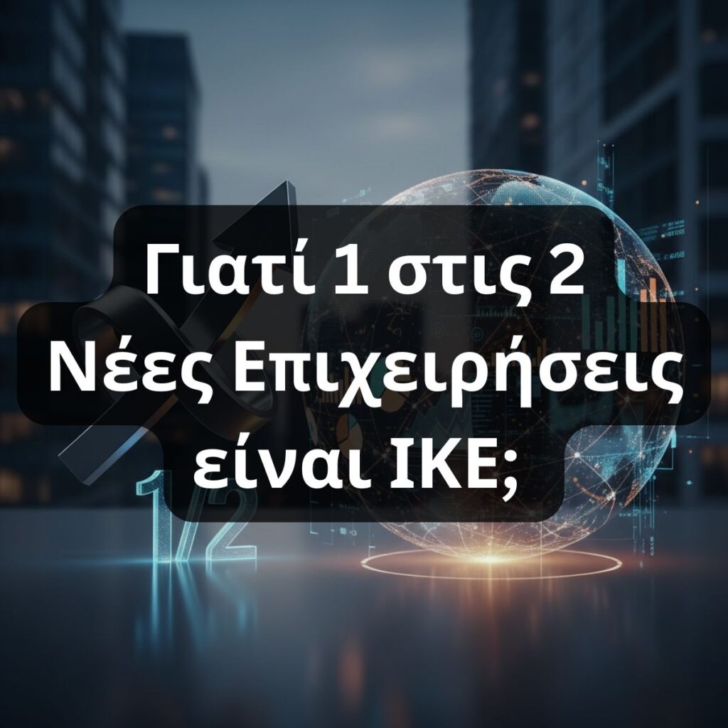 Γιατί 1 στις 2 Νέες Επιχειρήσεις είναι ΙΚΕ; Η Ανάλυση των Δεδομένων