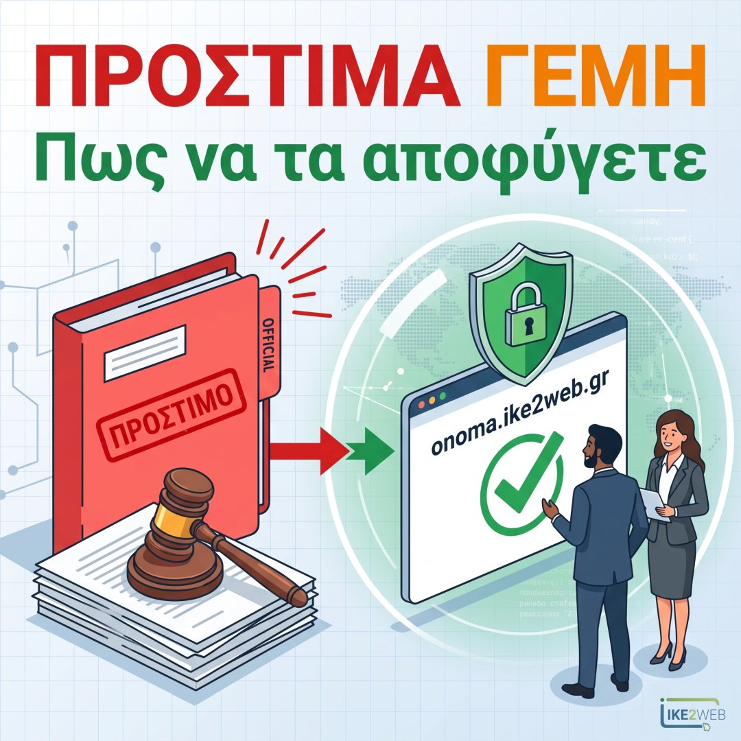 Πρόστιμα ΓΕΜΗ 2026: Πλήρης πίνακας (ΚΥΑ 46982/2025) και πώς να τα αποφύγετε